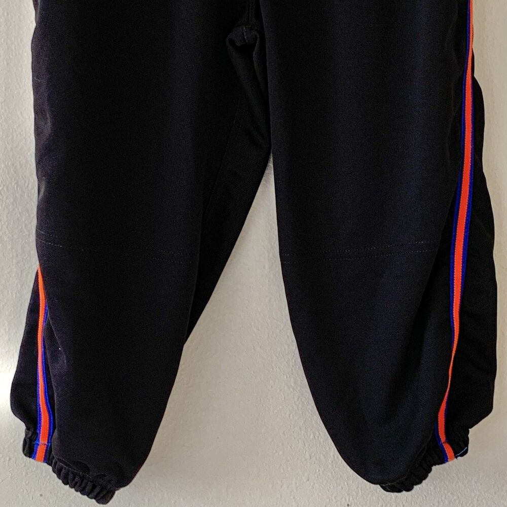 Evoshield Men’s Salute Black Knicker Baseball Pants Orange Side Stripe Medium - Picture 5 of 9